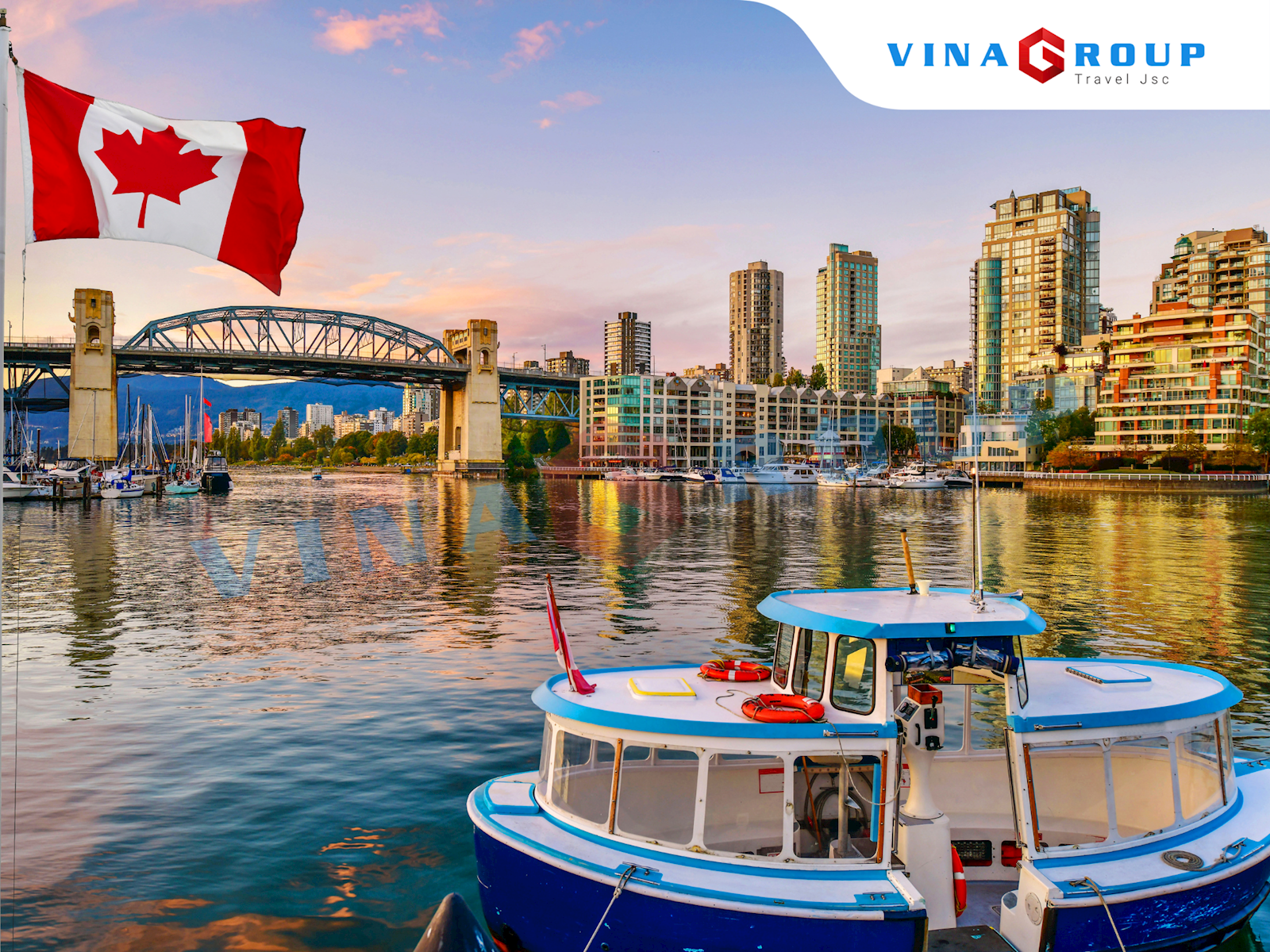 Tour Liên Tuyến Tây - Đông Canada